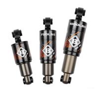 Amortiguador trasero de 125190 mm para bicicleta y bicicleta eléctrica, suspensión de resorte de aceite con cuerpo de aleación de aluminio, diseñado para reducir el ruido y la presión de conducción