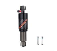 Amortiguador trasero de aleación de aluminio de 125/150/165/190/200 mm para ciclismo plegable, compatible con scooter de montaña, negro (150 mm)