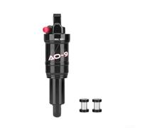 Amortiguador trasero de bicicleta de montaña de 165190 mm, presión de aire ajustable para mayor comodidad de conducción (165 mm)