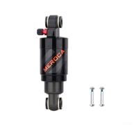 Amortiguador trasero de ciclismo con resorte de aire y bloqueo para una mejor absorción de vibraciones en superficies irregulares, compatible con marcos de 125 150 165 190 200 mm (125 mm)