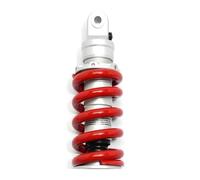 Amortiguador Trasero De Motocicleta Amortiguador De Suspensión Trasero Universal 285 Mm Para Motocicleta Ajustable Con Mezcla Aceite Y Gas(rojo)