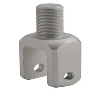 Amortiguador Trasero De Motocicleta Amortiguador De Suspensión Universal Plateado Con Extremo En U Motocicleta Piezas Cojinete Ojal Bola Redonda La Mayoría Suspensiones Neumáticas(Fork 1 piece)