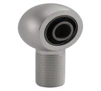 Amortiguador Trasero De Motocicleta Amortiguador De Suspensión Universal Plateado Con Extremo En U Motocicleta Piezas Cojinete Ojal Bola Redonda La Mayoría Suspensiones Neumáticas(Round 1 piece)