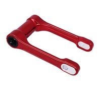 Amortiguador Trasero de Motocicleta, varillaje Ajustable para CRF250L 300L Bieletas de Descenso(CRF250L Red)
