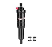 Amortiguador trasero para bicicleta de montaña, ajuste de presión de aire, 165 mm/190 mm/210 mm de longitud (190 mm)