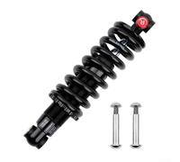 Amortiguador trasero para bicicleta de montaña, amortiguador trasero con tornillos de montaje de 125-190 mm para bicicletas de descenso, bicicletas de montaña y scooters eléctricos (650 libras 150 mm)