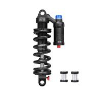 Amortiguador trasero para bicicleta de montaña con amortiguación, amortiguador de muelle helicoidal ajustable para descenso y trail, capacidad de carga de 550 libras, control de (210MM-550LBS)