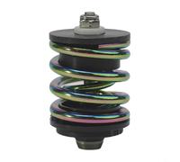 Amortiguador trasero ultraligero para Brompton y para 3sixty, eje de titanio con fiabilidad de carga (colorido)