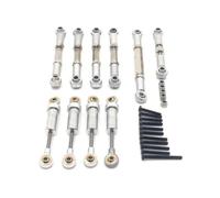 Amortiguador Varilla Amarre Varillaje Dirección Metal para FMS Xiaoqi para FCX24 1/24 RC Accesorios Actualización Coche Repuesto Decorativo Accesorio Modelos RC