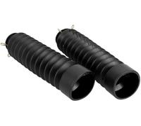 Amortiguadores Amortiguador de motocicleta 2 piezas Cubierta antipolvo del amortiguador la horquilla delantera