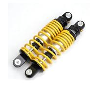 Amortiguadores Amortiguador Trasero Redondo para Motocicleta 245 250 265 Mm con Ajuste Hidráulico Gas para Scooter Moto Cross Minimoto Quad Y Pitbike Amortiguadores Motocicleta(Gold 265mm)