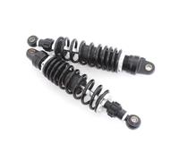 Amortiguadores Amortiguador Trasero Universal Negro para Motocicleta Ajustable 320MM Largo Después Choque para Turismo Primavera Amortiguador Aire