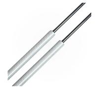 Amortiguadores Capó 2 Piezas Para Toyota Para Crown S200 2008-2012 53440-0W190 Resortes Gas Para Capó Delantero Soportes Elevación Resorte Gas Capó Motor(Silver Carbon Fiber)