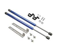 Amortiguadores Capó Para SEAT Para Leon MK2 1P 2005-2012 Amortiguadores Capó Delantero Modificar Puntales Gas Resortes Soporte Elevación Choque Amortiguador Prop Resorte Gas Capó(Blue carbon fiber)
