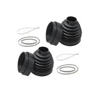 Amortiguadores Coche Para Discovery 3 4 Para Range Rover Sport RBG500010 RNB501580 Funda Protectora Contra El Polvo De Goma Para Suspensión Neumática Delantera(2 sets with rings)