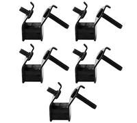 Amortiguadores de alta resistencia para generadores, 5 unidades, color negro, con absorción de impactos y amortiguación para generadores de gasolina de 168F, 170F, 2KW y 3KW,