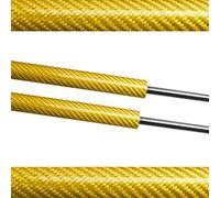 Amortiguadores De Gas Capó Para Nissan GT-R HR34 ER34 1999-2002 Para Skyline Resortes Resorte Gas Para Capó Delantero Soporte Elevación Fibra Carbono(Yellow carbon fiber)