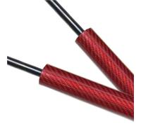 Amortiguadores De Gas Para Portón Trasero De Camioneta, Puntales Hidráulicos De Asistencia Para Nissan D22 Para Frontier NP300 Para Navara (1997-2004),(Carbón rojo)