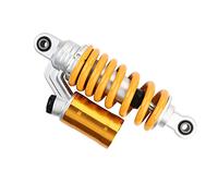 Amortiguadores de motocicleta, amortiguadores delanteros/traseros universales de 240 mm con tanque de aire adecuados para motocicleta ATV coche todoterreno