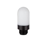 Amortiguadores de plástico, polietileno, G 3/4, ancho de poro 40 - 50 μm, presión de funcionamiento máx. 6 bares, temperatura de funcionamiento de 5 °C a 80 °C.