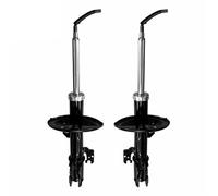 Amortiguadores de puntal 1 par Amortiguador Delantero 4852059085 48520-59085 4851059605 para Toyota para Alphard para Tahun 2002-2006 2007 2008 Resorte de suspensión de Amortiguador Trasero