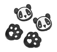Amortiguadores de Vibración de Raqueta de Tenis Portátiles, 4 Uds., Bonitos Amortiguadores de Gel de Sílice para Amantes del Deporte (Forma de Panda y Garra)