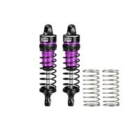 Amortiguadores delanteros de aleación de aluminio de 62 mm para Arrma 1/16 Mini Kraton 3S Speed Truck-ARA2508 Upgrades - Púrpura