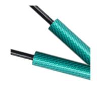 Amortiguadores Gas Capó Para Jeep Para Wrangler Para JL 2018-2026 Capó Delantero Soporte Elevación Amortiguador Amortiguadores Varillas De Apoyo Verin(Green Carbon Fiber)