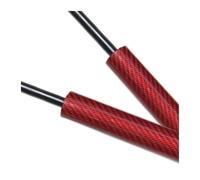 Amortiguadores Gas Capó Para Jeep Para Wrangler Para JL 2018-2026 Capó Delantero Soporte Elevación Amortiguador Amortiguadores Varillas De Apoyo Verin(Red Carbon Fiber)