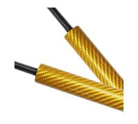 Amortiguadores Gas Capó Para Jeep Para Wrangler Para JL 2018-2026 Capó Delantero Soporte Elevación Amortiguador Amortiguadores Varillas De Apoyo Verin(Yellow Carbon Fiber)