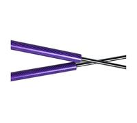 Amortiguadores Gas Capó Para Skoda Para Fabia Para Mk4 2021 2022 2023 2024 Soporte De Elevación Del Capó Delantero Amortiguadores Pistón Varilla Apoyo Resortes Gas(Purple Carbon Fiber)