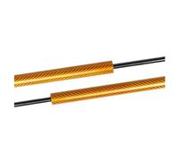Amortiguadores Gas Para Capó Para A1 Sportback 8X 2012-2018 Puntales Gas Barras Soporte Elevación Pistón Choque Motor Amortiguadores Hidráulicos Capó Delantero(Yellow carbon fiber)