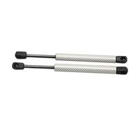Amortiguadores Gas Para Subaru Para Legacy BM BR Saloon 2009-2014 Maletero, Fibra Carbono, Soportes Elevación Gas, Puntales, Amortiguadores Varilla 293 Mm(Silver carbon fiber)
