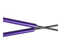 Amortiguadores Gas Portón Trasero Para Subaru Para Forester SG Soportes Elevación Amortiguadores Puntales Apoyo Maletero Varilla Pistones Resorte Gas Puerta Trasera 555mm(Purple carbon fiber)