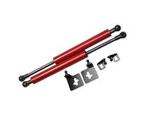 Amortiguadores Gas Resortes Gas Para Nissan Para GTR Para GT-R R35 Para Skyline Para Coupe 2008-2019 Soportes Elevación Capó Amortiguadores Gas Amortiguador Varilla Cargada(Carbon Fiber Red)