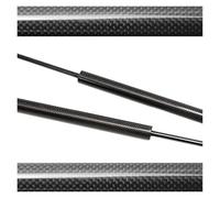 amortiguadores hidráulicos Estación Amortiguadores Puerta Trasera Para Vagón Soportes Elevación Maletero Puntales Gas Amortiguador Para Subaru Para Levorg 1st VM(Black carbon fiber)