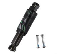 Amortiguadores hidráulicos traseros para bicicleta con cuerpo de aleación de aluminio y buje de 24 mm de ancho, diámetro interior de 8 mm, se adapta a tamaños de 120 a 200 mm para mejora del