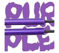 Amortiguadores Maletero 2 Piezas Para Ford Para Mustang S550 Mk6 2015-2023 Cupé 2 Puertas Con Alerón 10 Kg Resorte Elevación Maletero Amortiguador Portón Trasero Gasfeder(Purple Carbon Fiber)