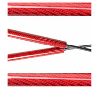 Amortiguadores Maletero Amortiguador Gas Para Portón Trasero Asistencia Elevación Soporte Amortiguador Para Nissan Para Navara D23 NP300 2014-2023 Para Benz Clase X(Red Carbon Fiber)