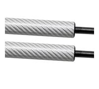 Amortiguadores Maletero Amortiguadores Elevación Portón Trasero Alerón Resortes Gas Maletero 84430-AA400 Para Nissan Para Skyline Para GT-R 1999-2002 Resorte Gas Maletero(Carbon Fiber Silver)