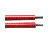 Amortiguadores Maletero Auto Pop-Up Trunk Struts Hatchback 494 Mm Soportes Elevación Gas Apertura Automática Con Bota Resortes Para SEAT Para LEON Mk3 5F(RED CARBON FIBER)