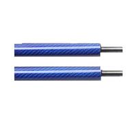 Amortiguadores Maletero Auto Pop-Up Trunk Struts Hatchback 494 Mm Soportes Elevación Gas Apertura Automática Con Bota Resortes Para SEAT Para LEON Mk3 5F(BLUE CARBON FIBER)