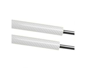 Amortiguadores Maletero Para Ford Para Mustang II 1977 1978 Barra Choque Trasero Varilla Presión Maletero OE SG314006 4403 819-5202 95062(White)