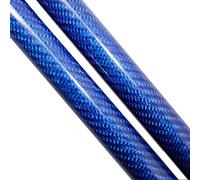 Amortiguadores Maletero Para Skoda Para Karoq Para NU7 SUV 5 Puertas 2017-presente Portón Trasero Maletero Soportes Elevación Portón Trasero Amortiguadores(Blue Carbon Fiber)