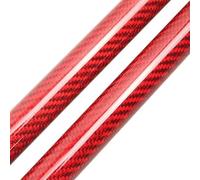 Amortiguadores Maletero Para Skoda Para Karoq Para NU7 SUV 5 Puertas 2017-presente Portón Trasero Maletero Soportes Elevación Portón Trasero Amortiguadores(Red Carbon Fiber)