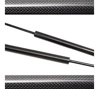 Amortiguadores Maletero Para Toyota Para Crown (Para S220) 15th 2018-2022 Sedan Maletero Soporte De Elevación Amortiguador Amortiguador Portón Trasero Amortiguadores(Black carbon fiber)