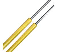 Amortiguadores Maletero Para Volvo Para XC60 2nd SUV 2017-presente 31420454 Soportes Elevación Maletero Trasero Amortiguadores Portón Trasero Amortiguadores(Yellow Carbon Fiber)