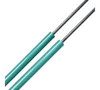 Amortiguadores Maletero Para Volvo Para XC60 2nd SUV 2017-presente 31420454 Soportes Elevación Maletero Trasero Amortiguadores Portón Trasero Amortiguadores(Green Carbon Fiber)