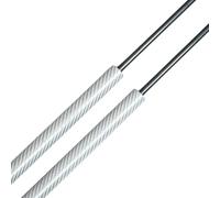 Amortiguadores Maletero Para Volvo Para XC60 2nd SUV 2017-presente 31420454 Soportes Elevación Maletero Trasero Amortiguadores Portón Trasero Amortiguadores(Silver Carbon Fiber)