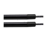 Amortiguadores para Chevrolet para Corvette C4 1984-1996 Hatchback, Elevador Ventana Trasera Coche Compatible Puntales Gas Choque Puntales Trasero Elevador (Color : Normal Black)